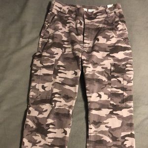 Hollister Camo Joggers $25